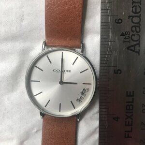 Coach Watch, Women's Leather Band